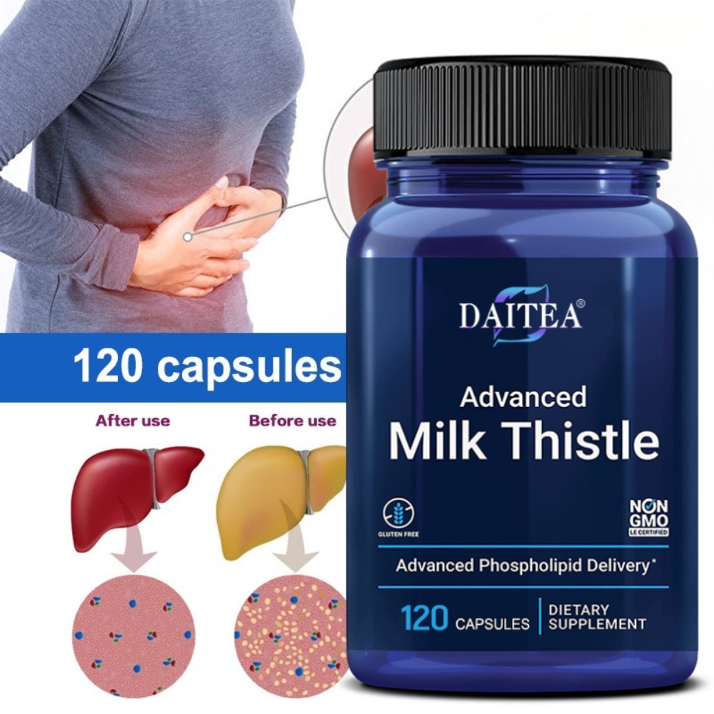 Milk Thistle Silymarin - مكمل غذائي متقدم لصحة الكبد، 120
