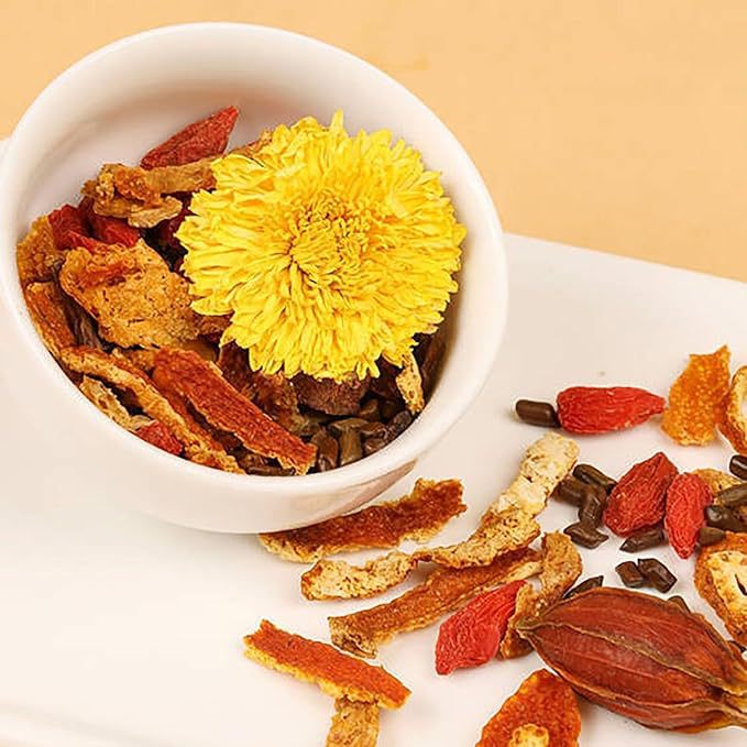 Natural Herbal Wellness - شاي أعشاب الهندباء والتوت الأسود -