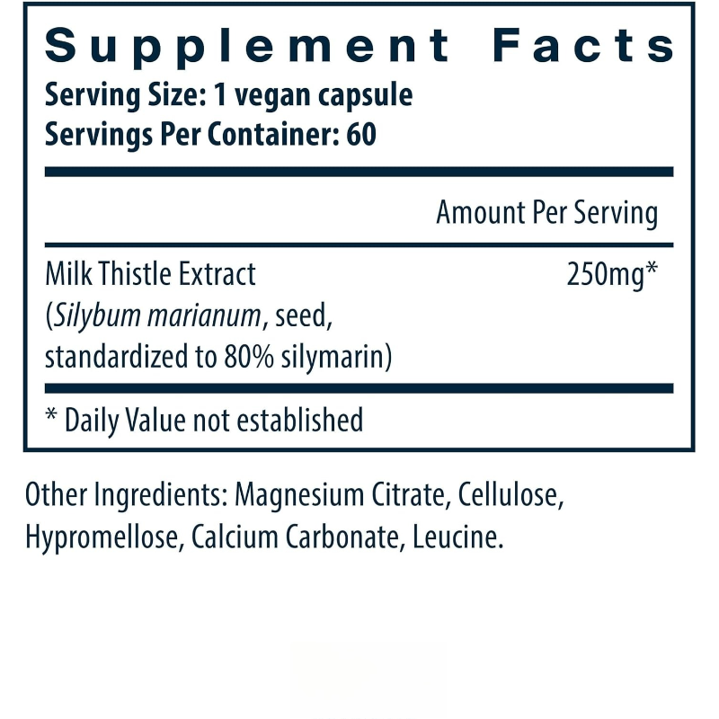كبسولات شوك الحليب 1000 ملغ تح - مراجعة Milk Thistle Silymarin وسعره